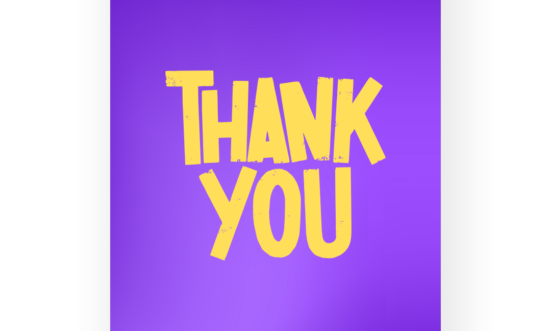 Giftcard | Thank you